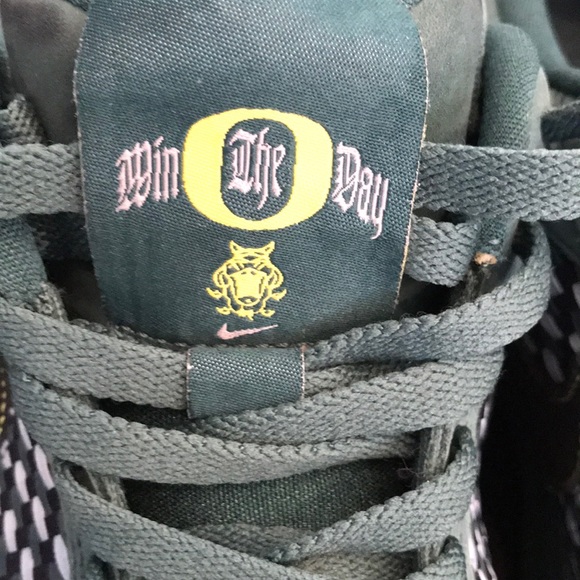 Unreleased Nike Air Force 25 Sample Oregon Ducks Player Exclusive (PE) - Picture 5 of 8